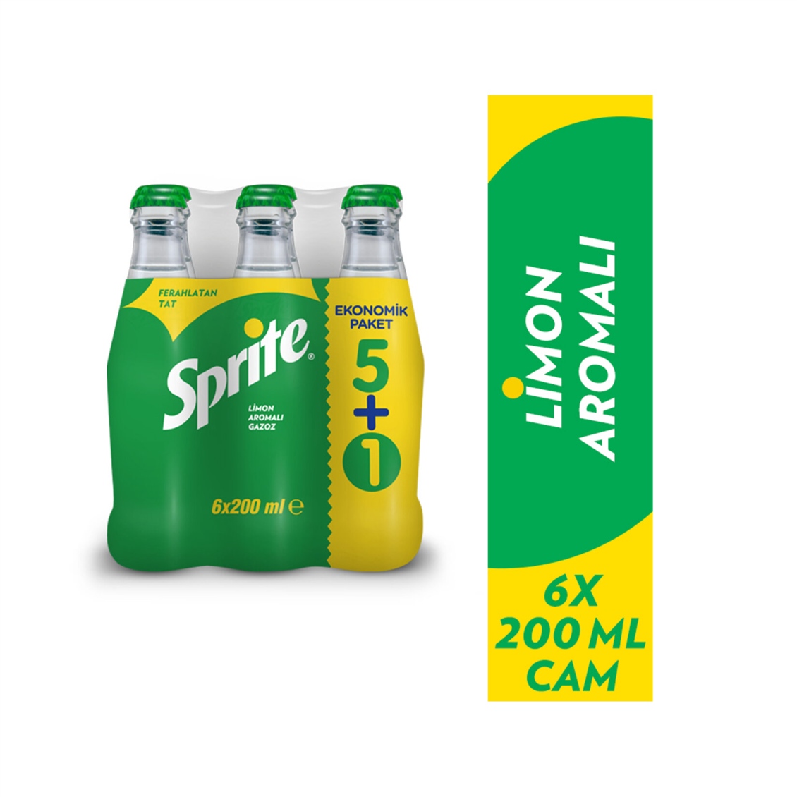  SPRITE GAZOZ 6*200ML SISE 
