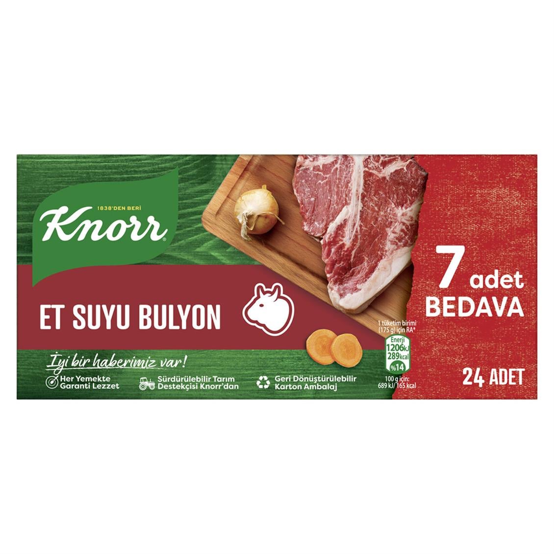 Knorr Bulyon Et 24'lü 240 gr
