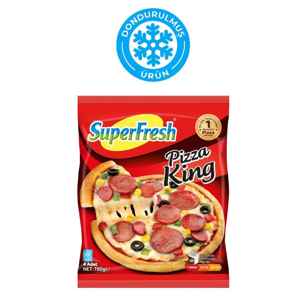 Superfresh Pizza King 4'lü 195 gr