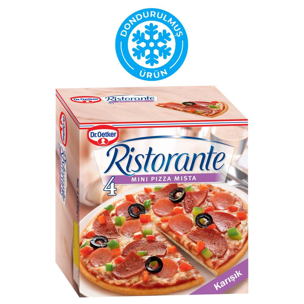 Dr.Oetker Ristorante Karışık Mini Pizza 600 gr