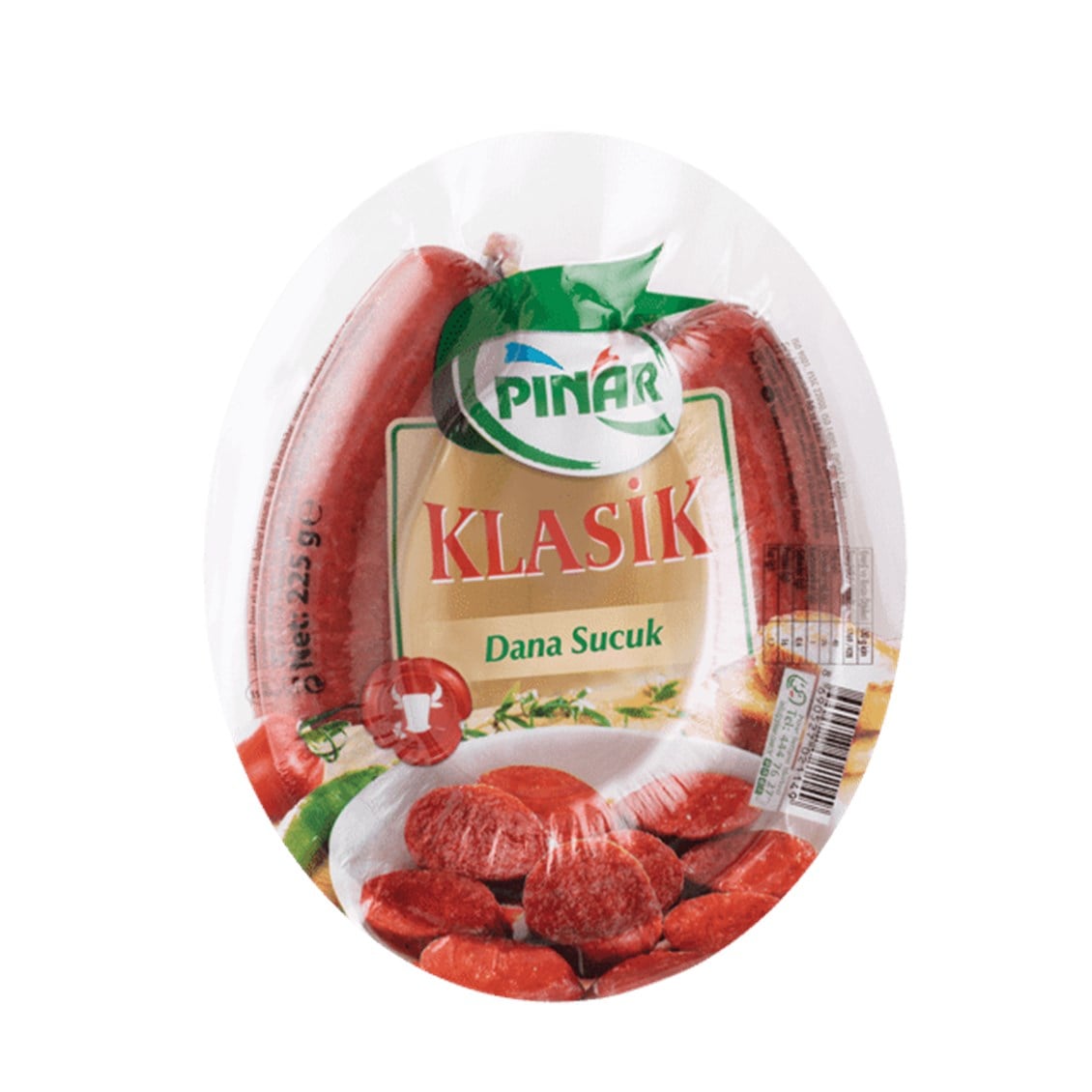 Pınar Klasik Dana Sucuk 225 Gr