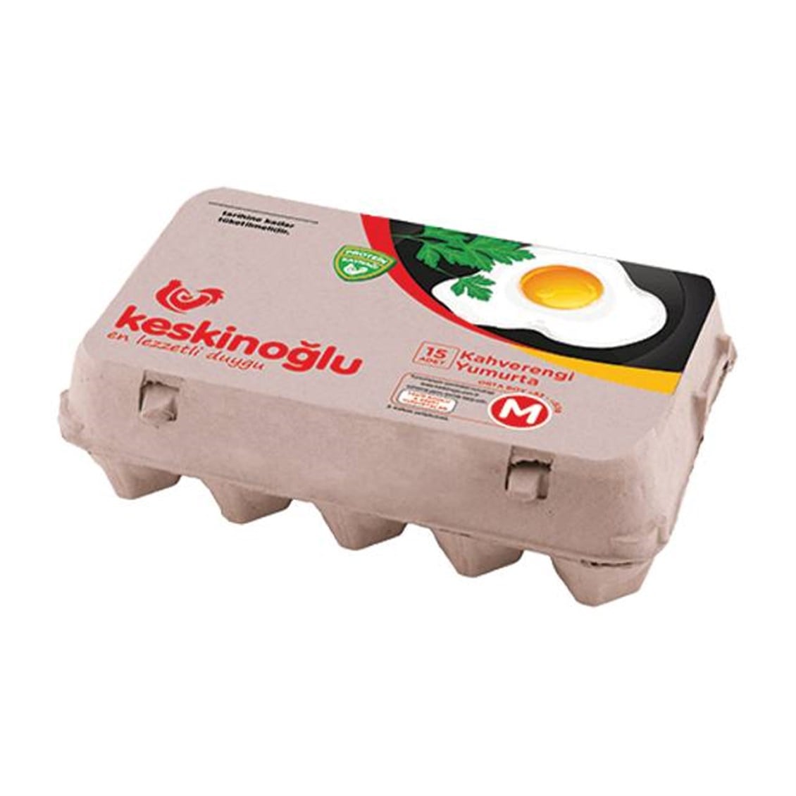  KESKINOGLU YUMURTA 15'LI 53-63 GR 
