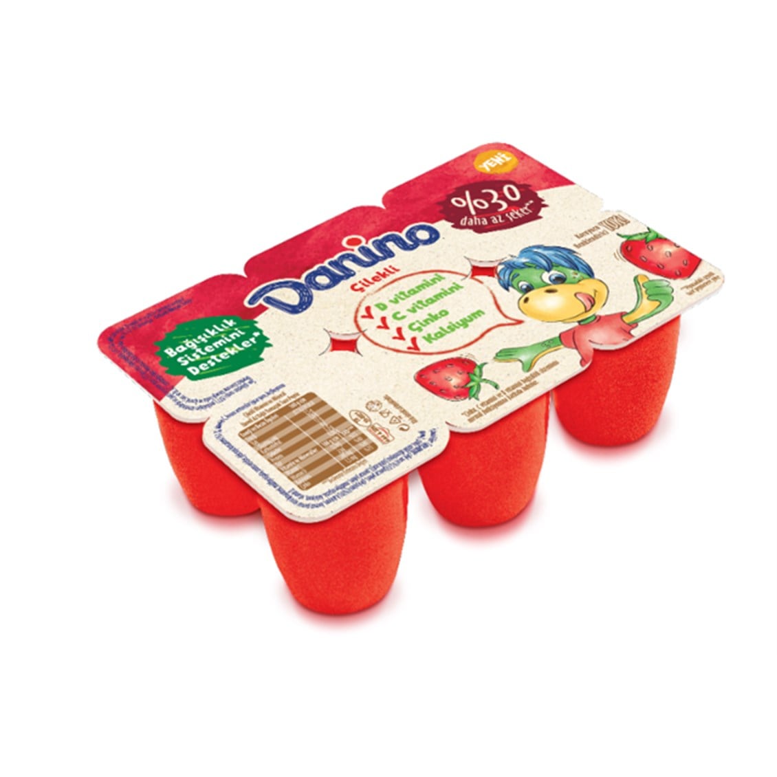 Danone Petit Danino Çilekli Yoğurt 6x40 Gr