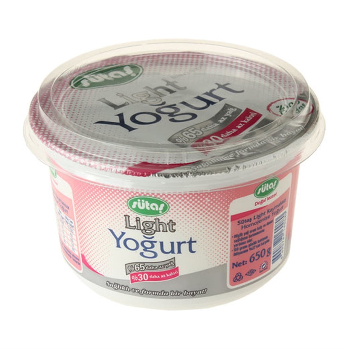  SUTAS YOGURT LIGHT 650 GR 