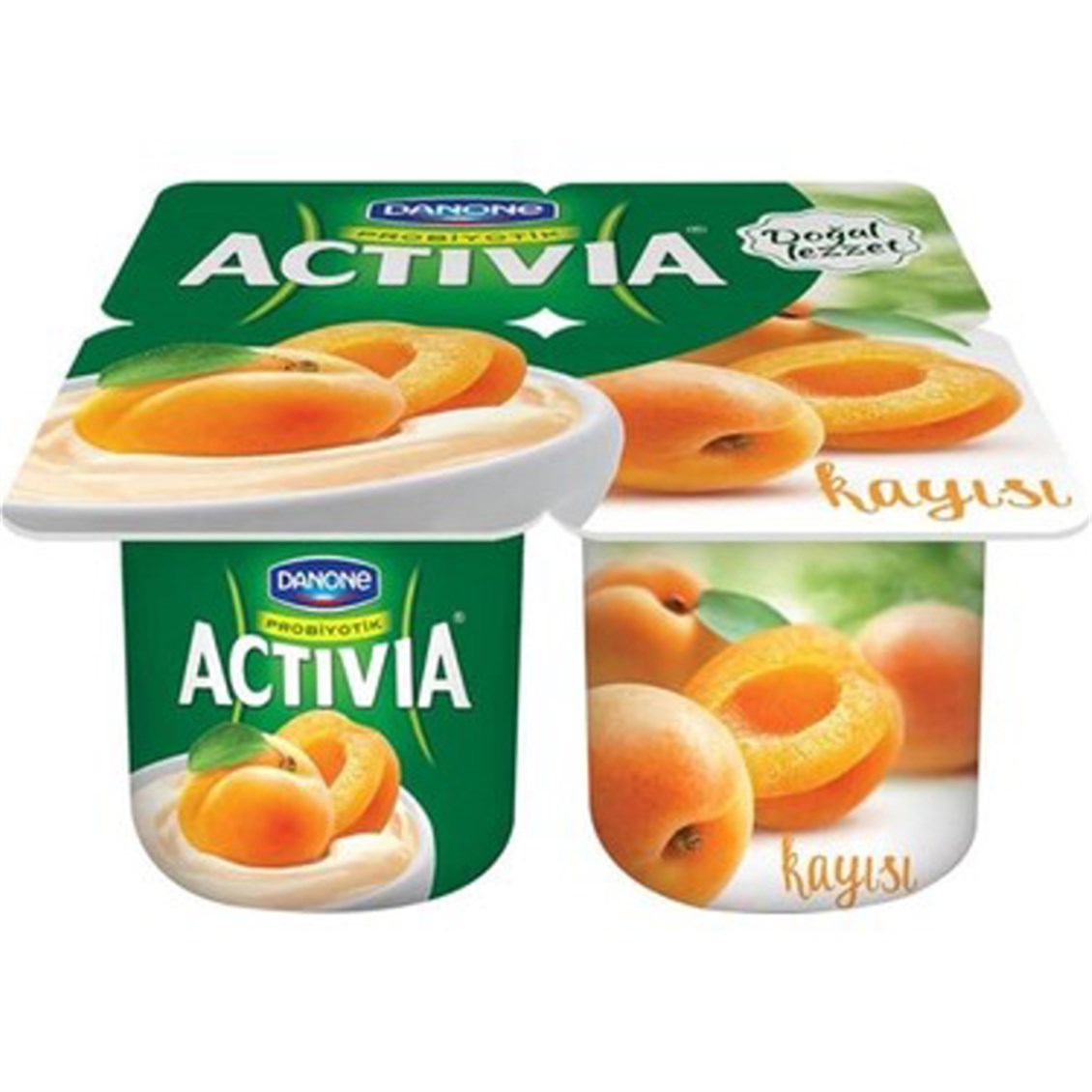 Danone Activia Probiyotik Kuru Kayısılı Yoğurt 4X100 gr