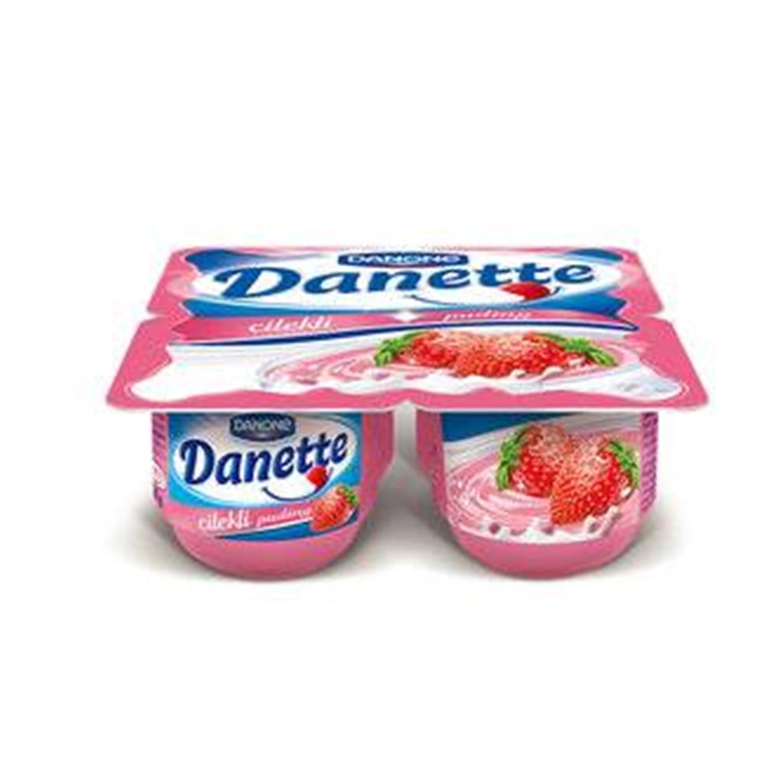 Danone Danette Çilekli Puding 4x100 Gr