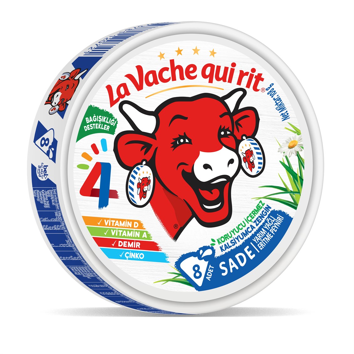 La Vache Qui Rit Üçgen Peynir  8'li 108 Gr