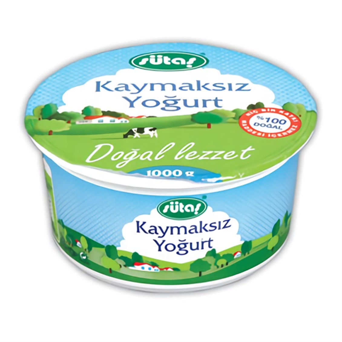Sütaş Kaymaksız Yoğurt 1000 Gr