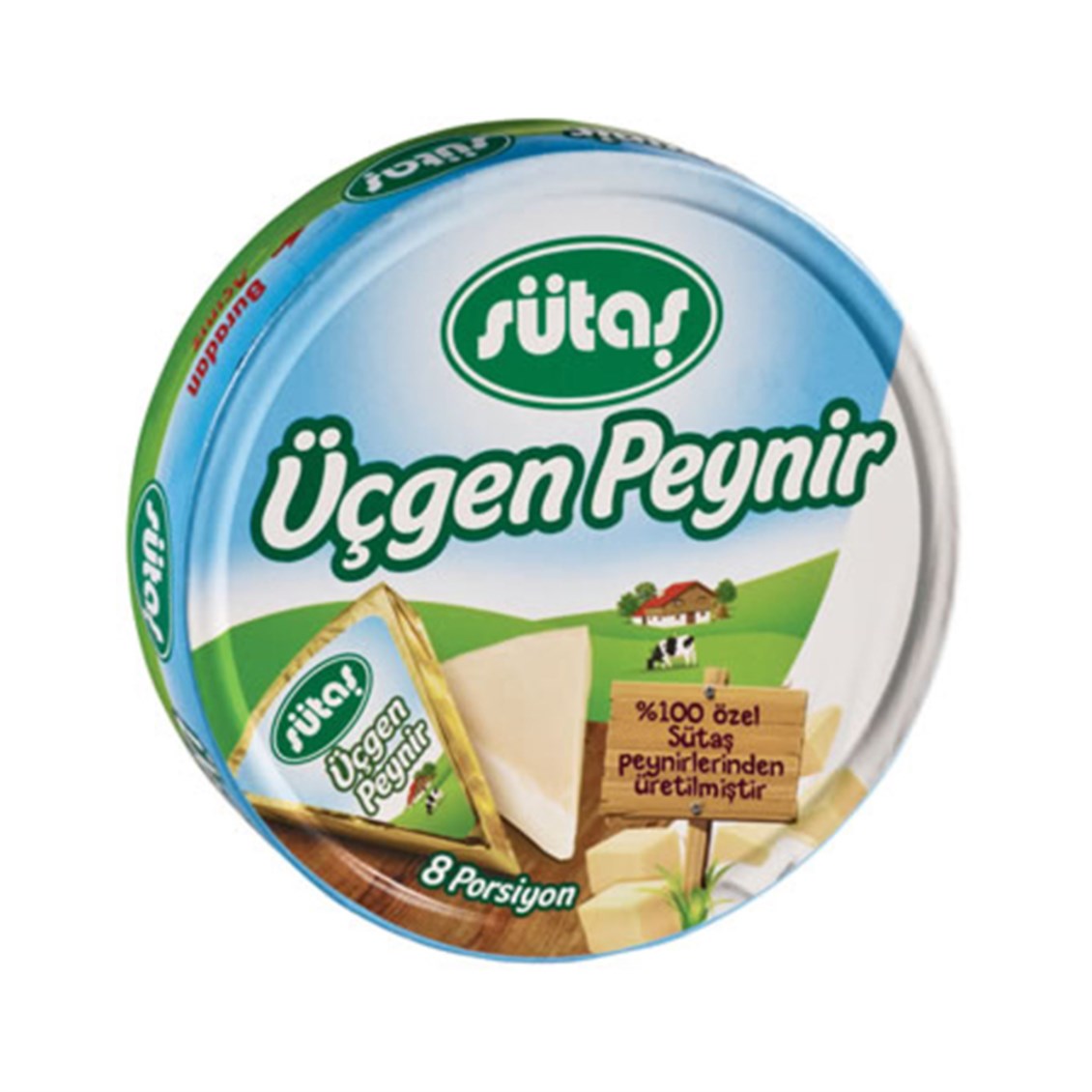 Sütaş Üçgen Peynir 8x15 Gr
