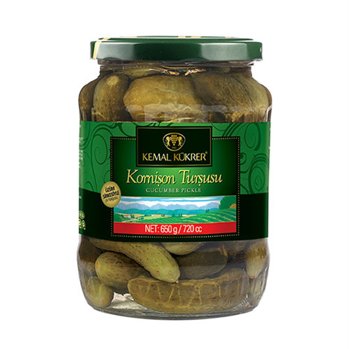 Kemal Kükrer Turşu Salatalık No:0 650 gr