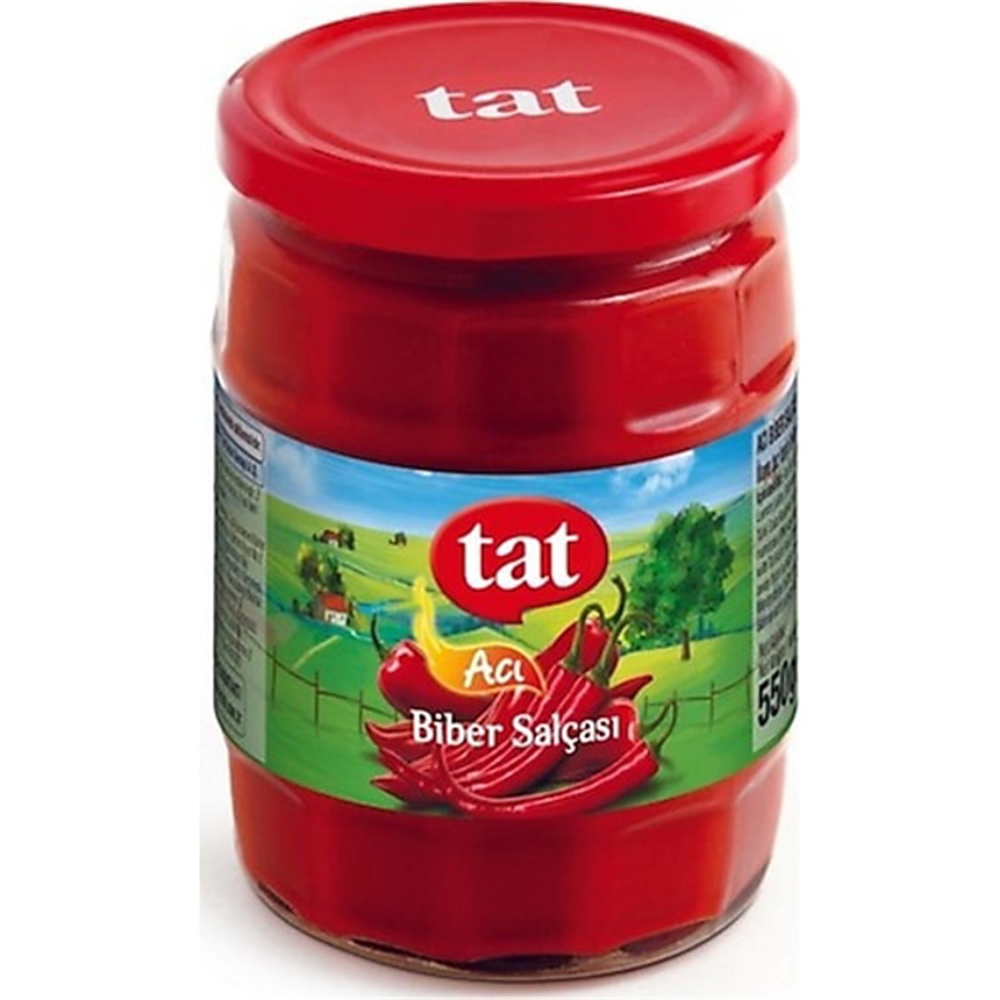 Tat Acı Biber Salçası 550 Gr
