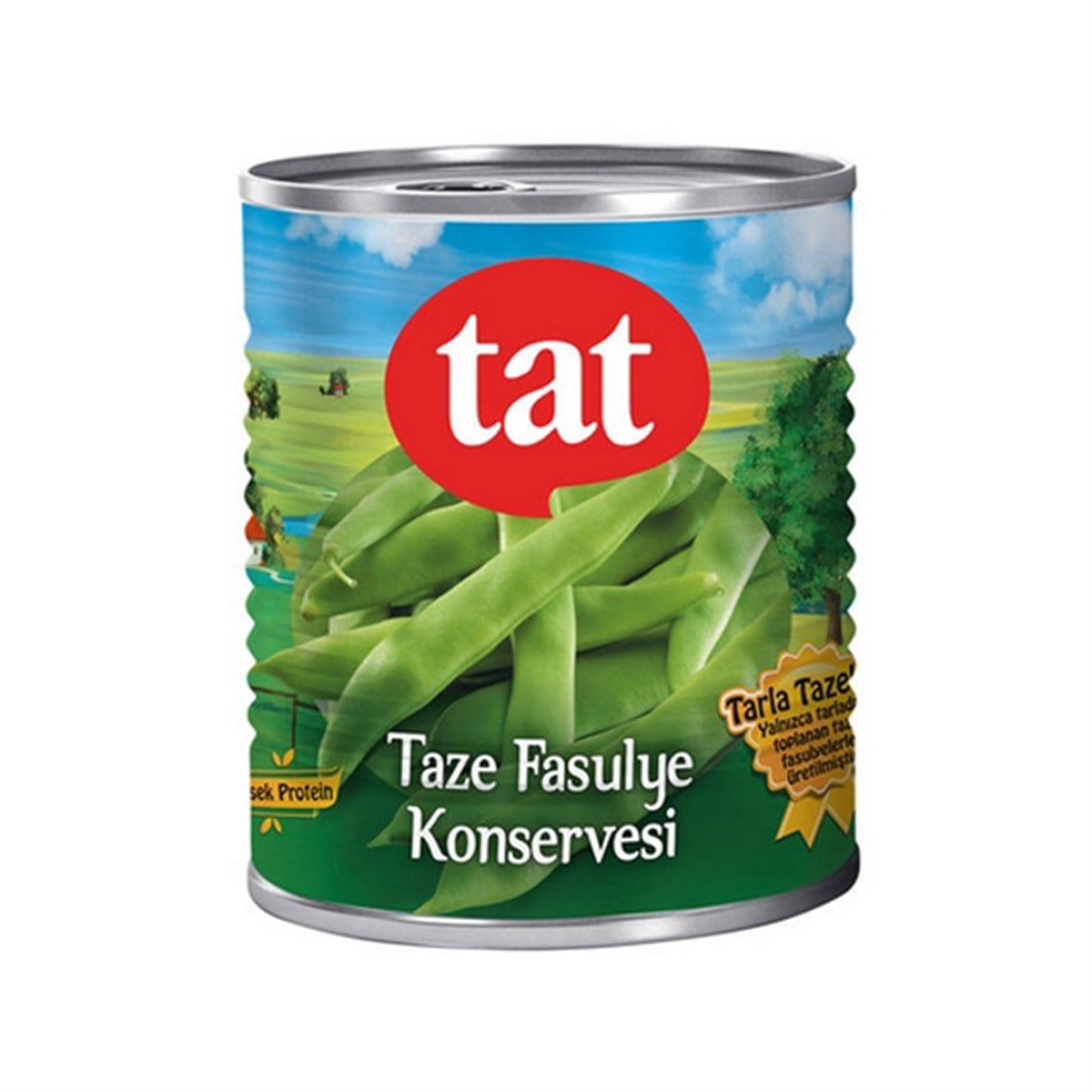 Tat Taze Fasulye Konservesi 810 Gr Teneke