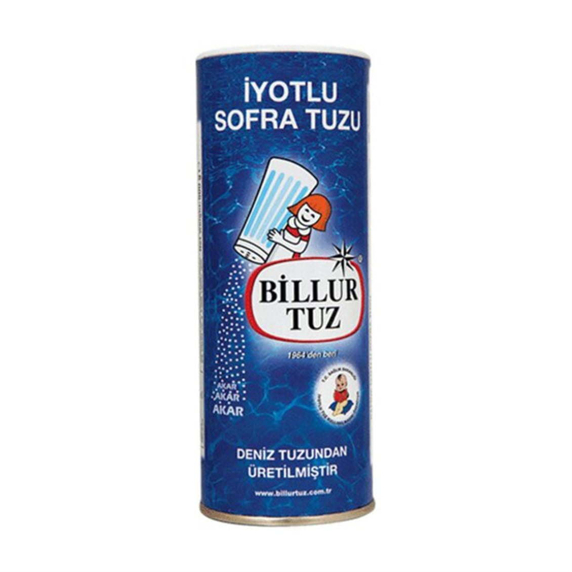 Billur İyotlu Tuz 500 Gr Tuzluk Tipi