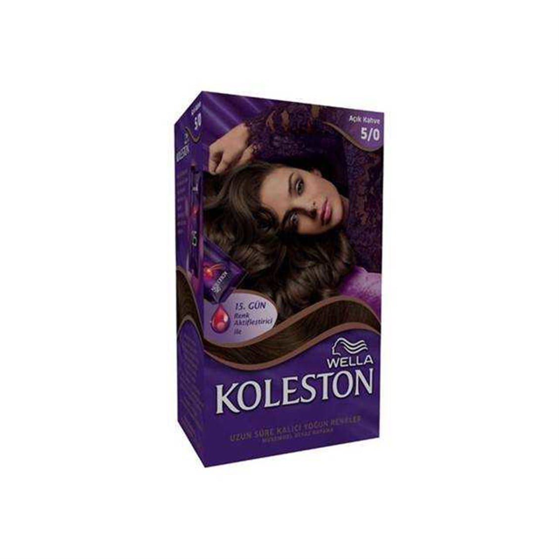 Koleston Açık Kahve Wella 5/0 Kit Boya