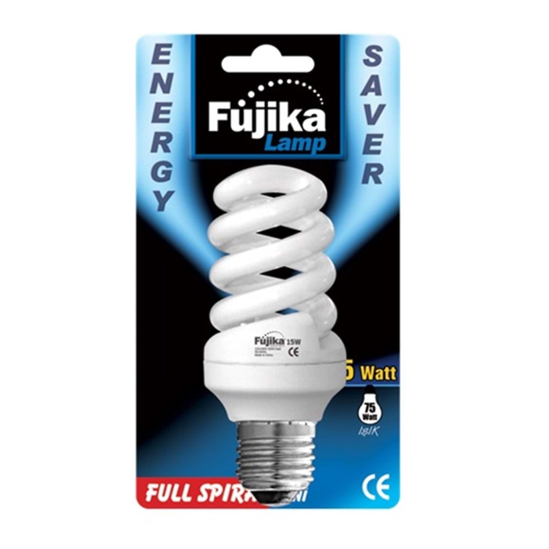 Fujika Enerji Tasarruflu Spiral Ampul 15W