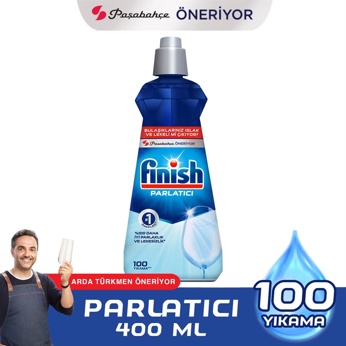 Finish Bulaşık Makinesi Parlatıcı 400 ml