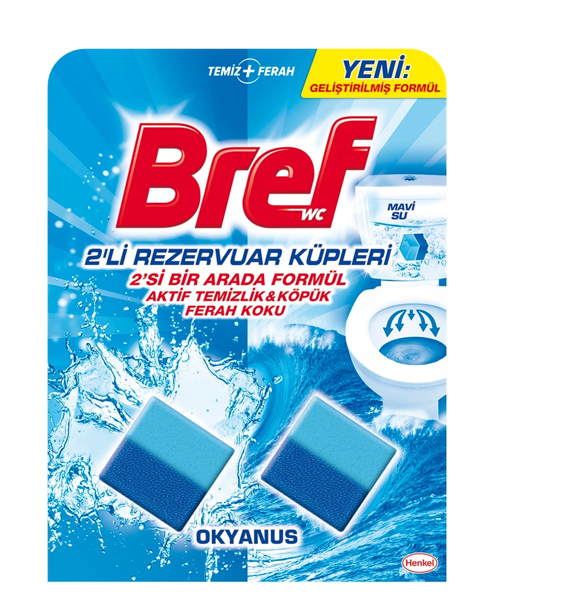 Bref Wc Temizleme Küpü 2x50Gr