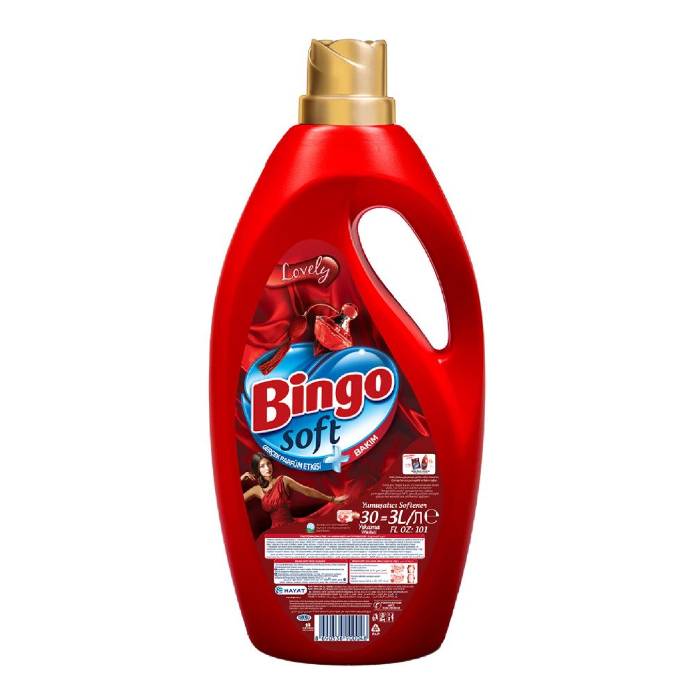 Bingo Lovely Yumuşatıcı 3000  ml