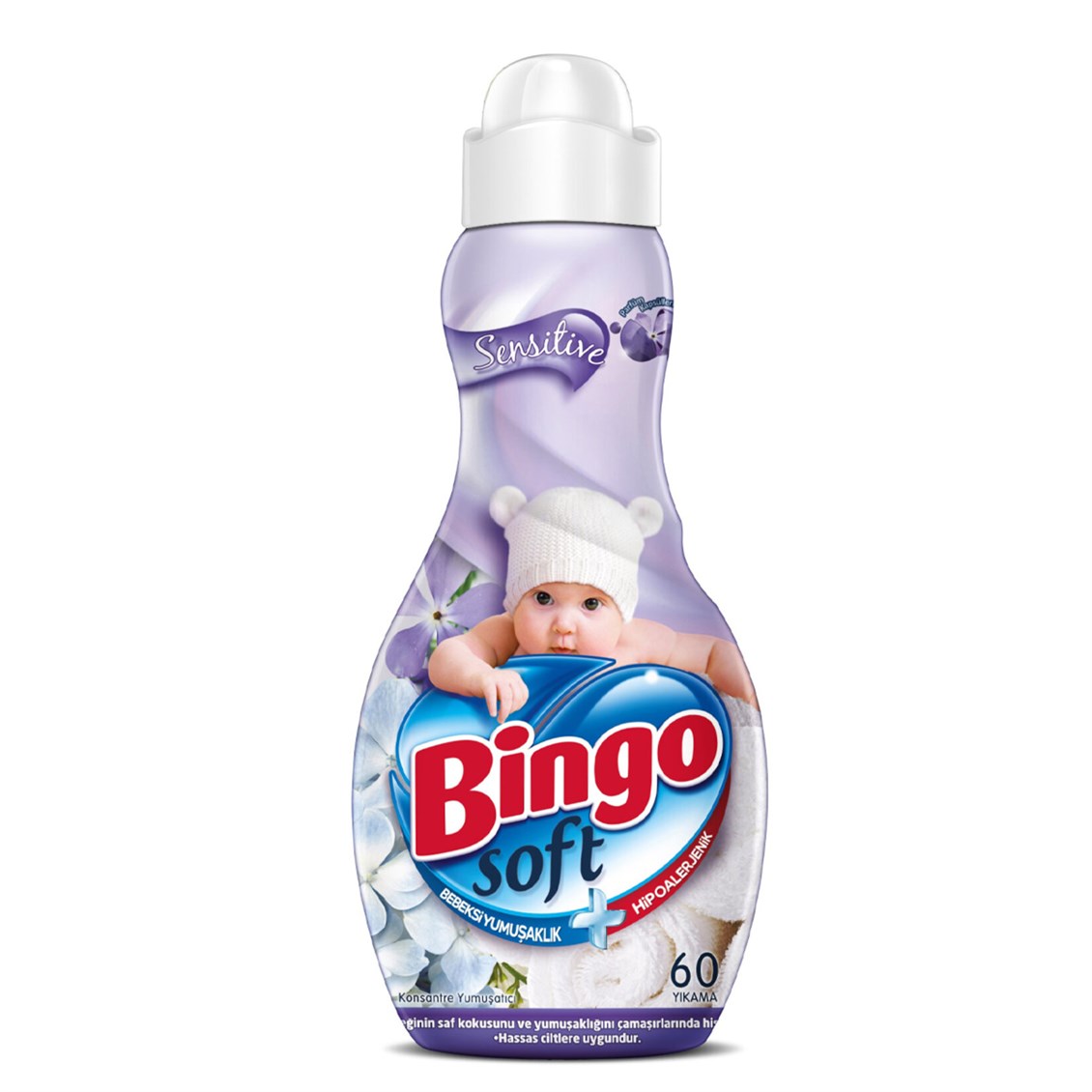 Bingo Sensitive Konsantre Yumuşatıcı 1440  ml