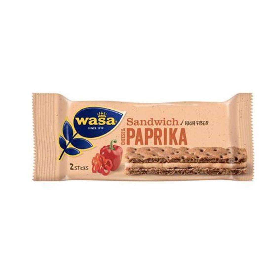 Wasa Raprika Kırmızı Biberli Sandviç 37 Gr