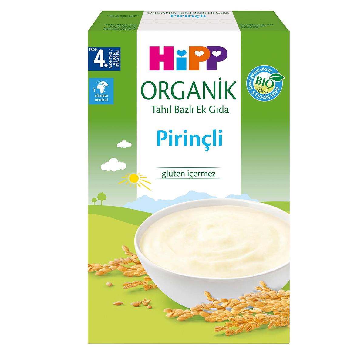 Hipp Organik Pirinçli Tahıllı Kaşık Maması 200 gr