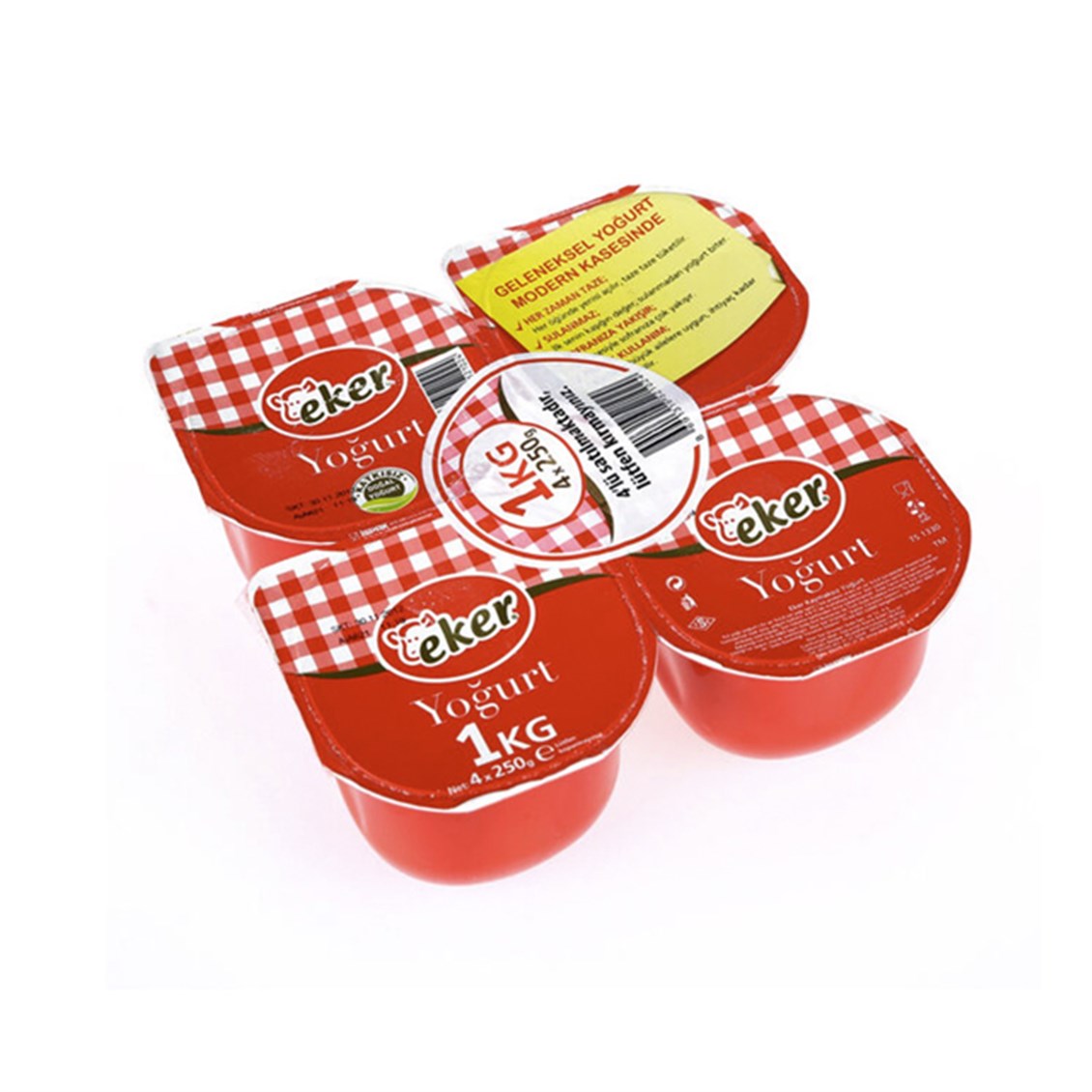 Eker Yoğurt 4x250 Gr