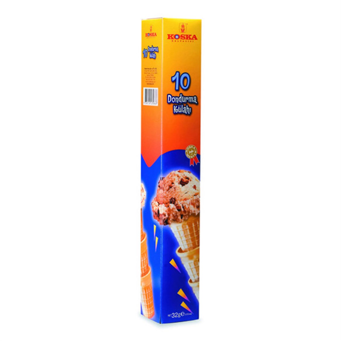  X.KOSKA DONDURMA KULAHI 10 'LU 32 GR 