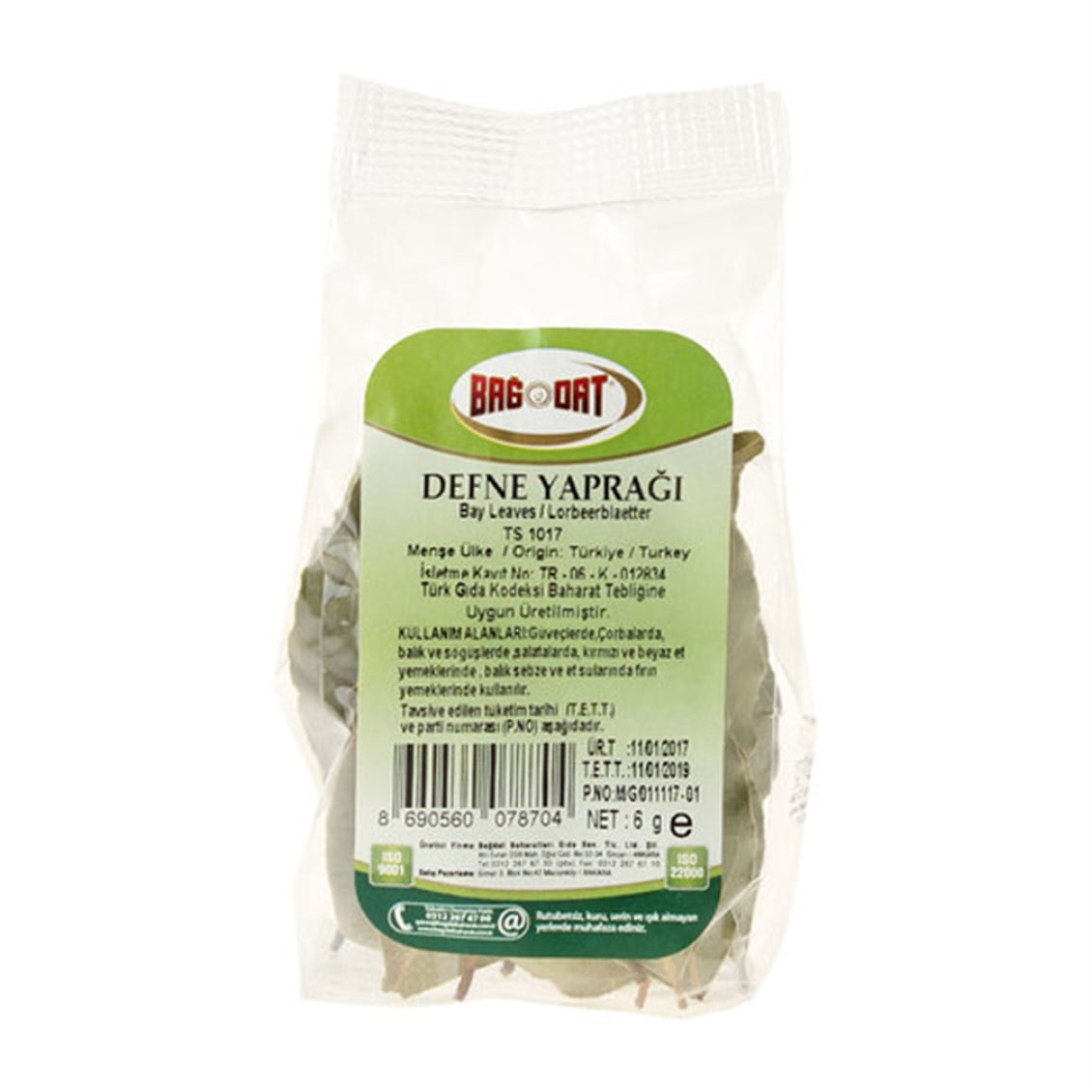 Bağdat Defne Yaprağı 6 gr