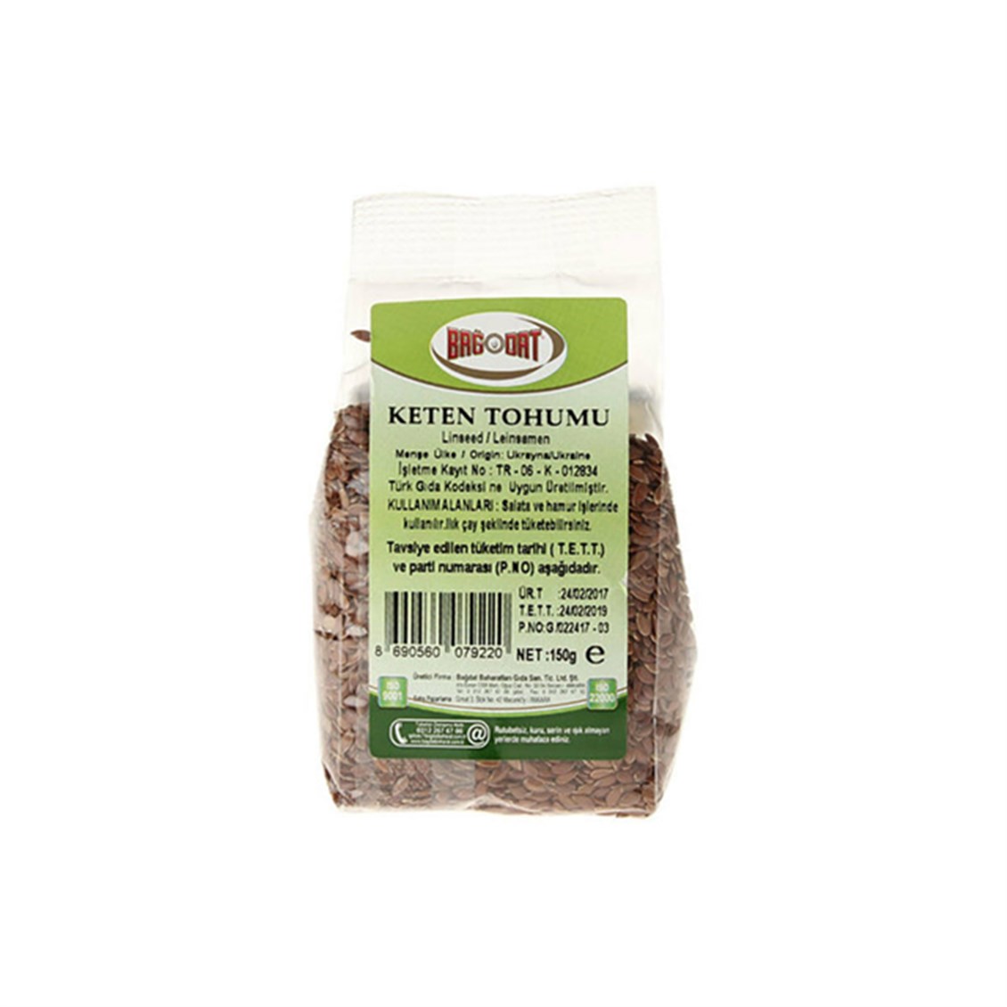 Bağdat Keten Tohumu 150 gr