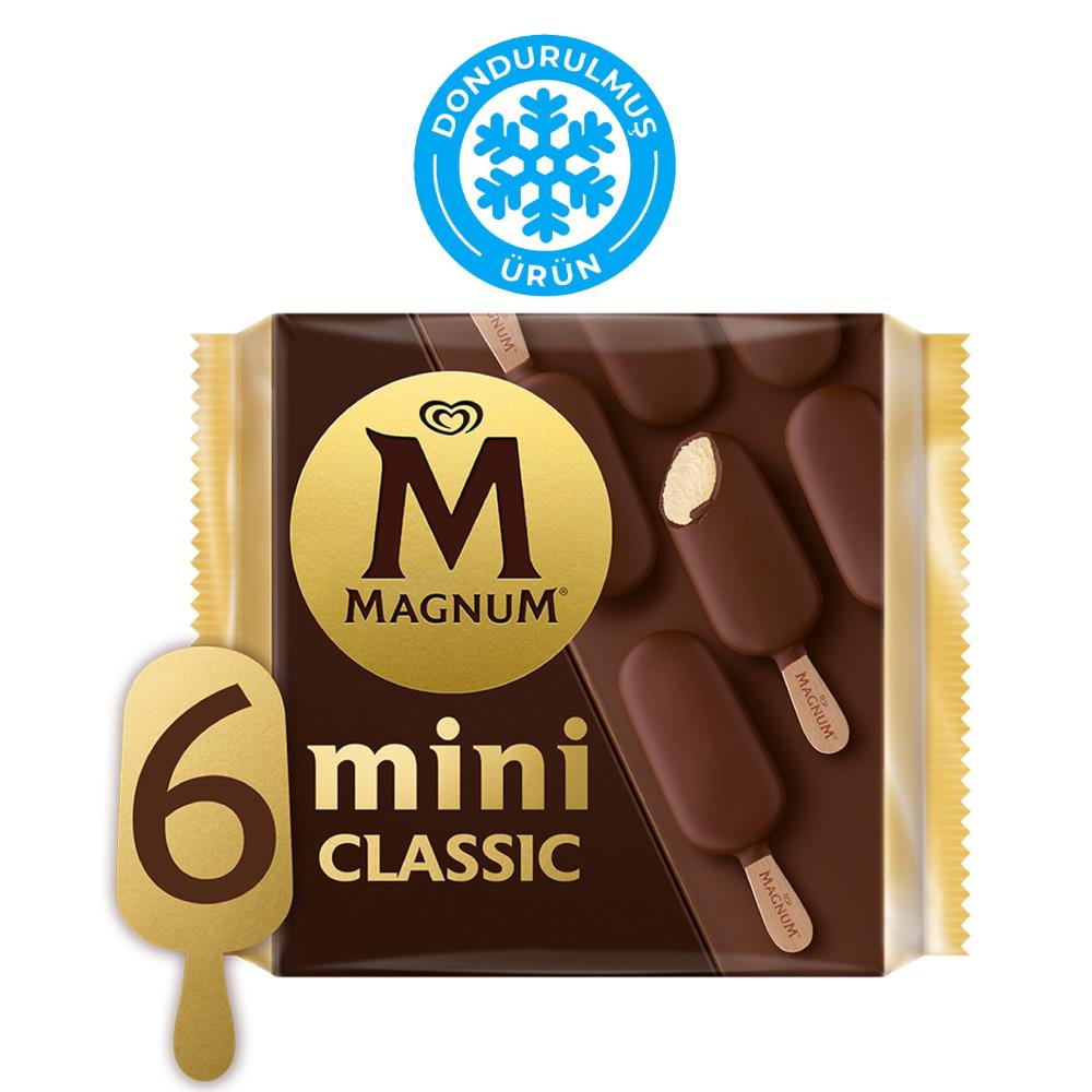 Algida Magnum Mini Classic 345 ml 6'lı