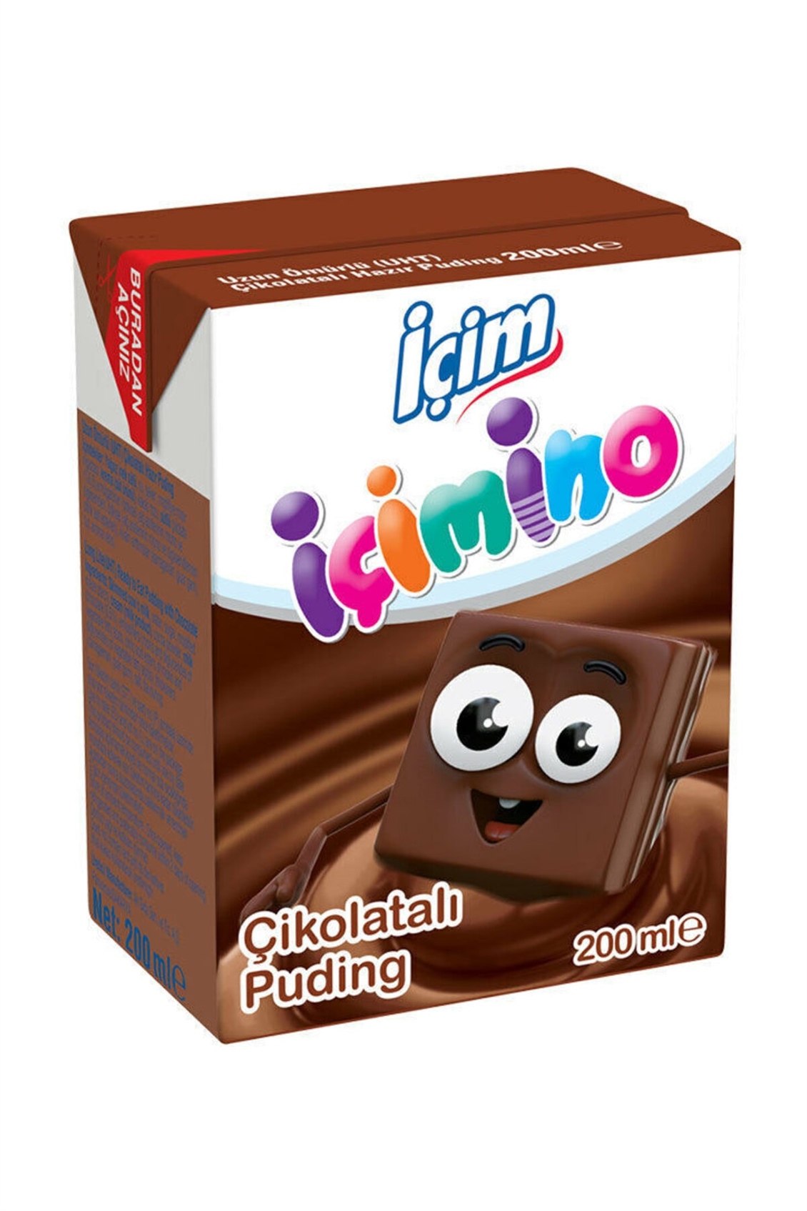 İçim Puding Çikolatalı 200 Ml