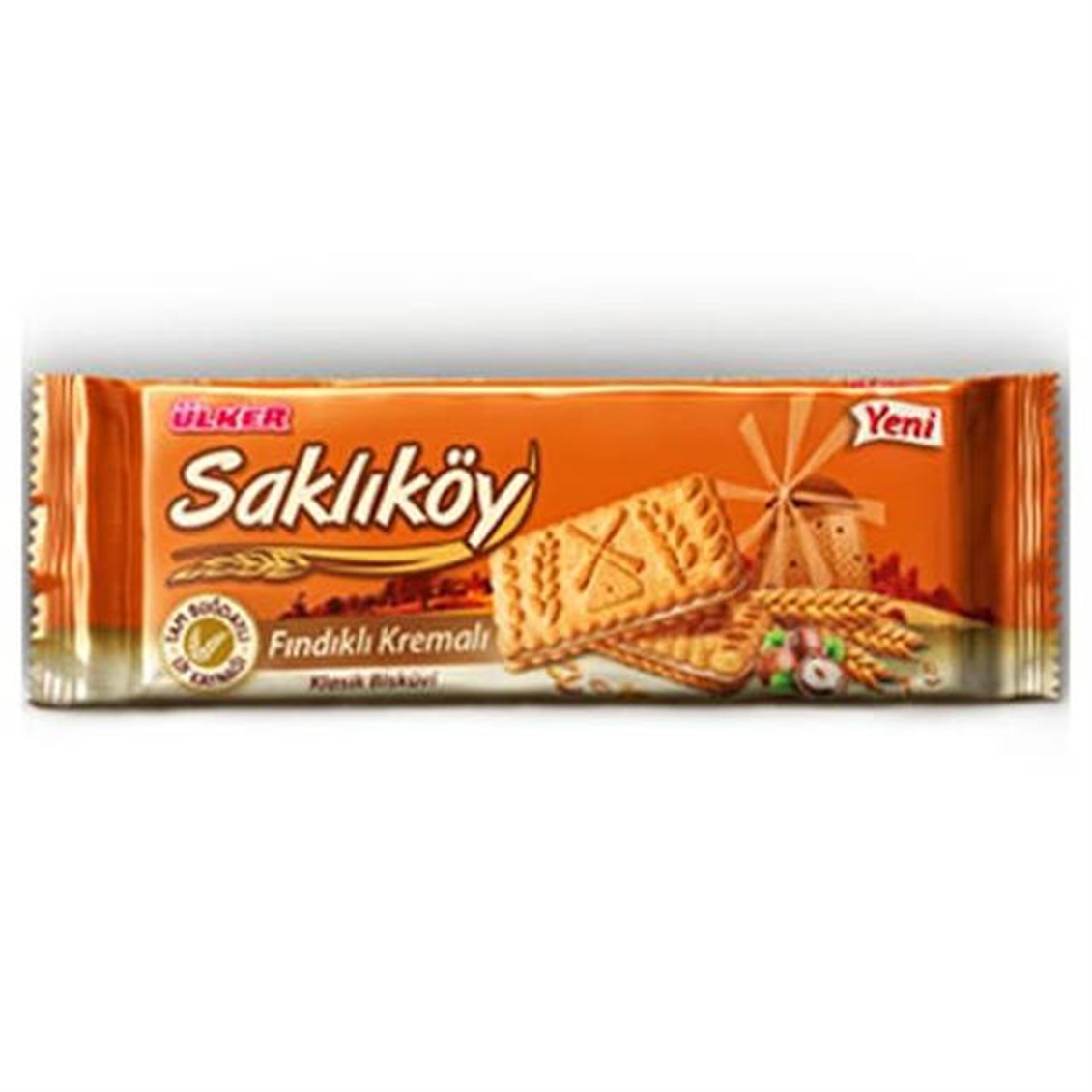 Ülker Saklıköy Fındık Kremalı Sandviç Bisküvi 100 Gr