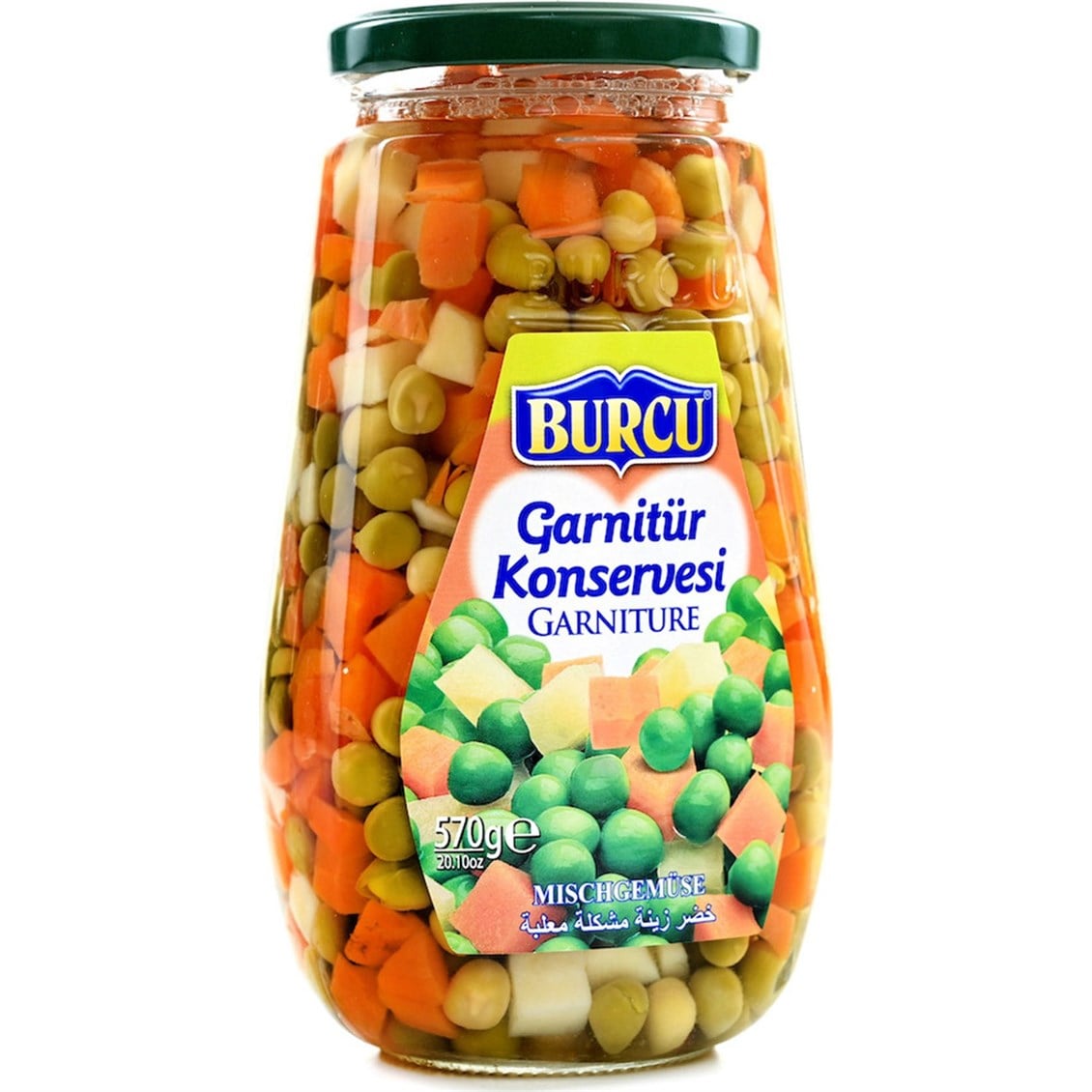 X.BURCU GARNITUR KONSERVESI 570GR CAM