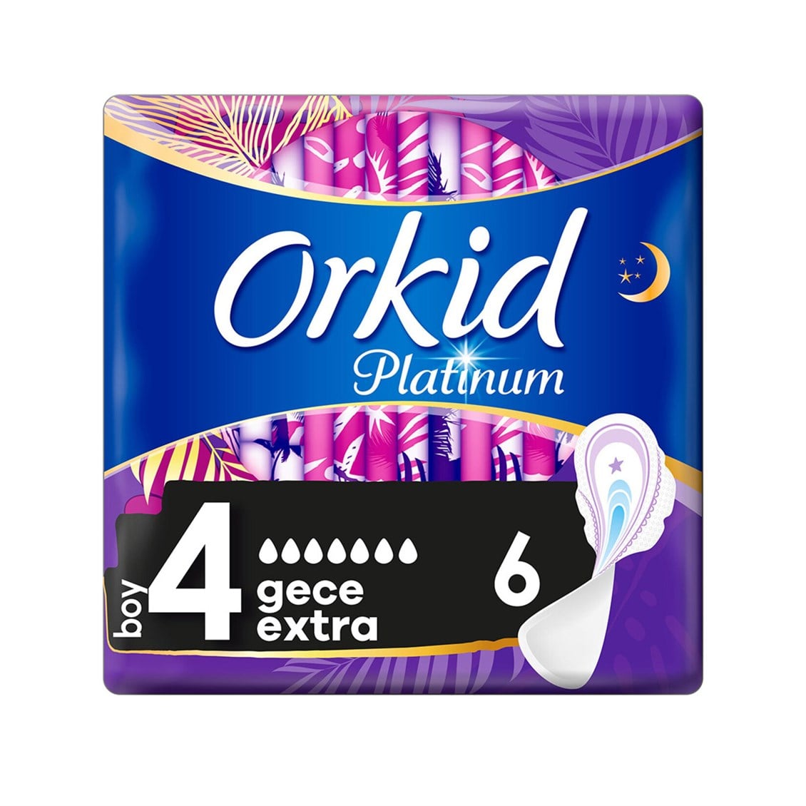 Orkid Platinum Tekli Gece Extra 6'lı