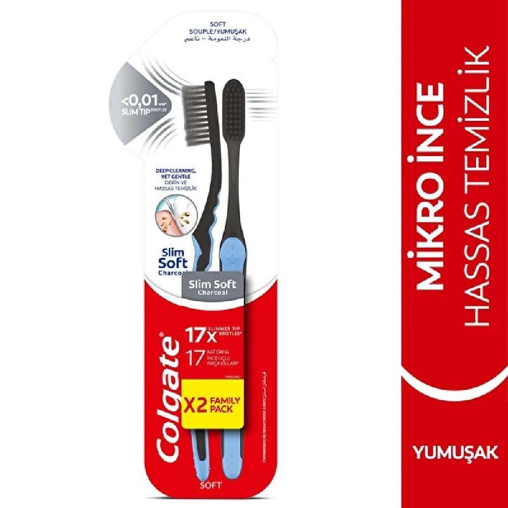 Colgate Diş Fırçası Micro Siyah 1+1