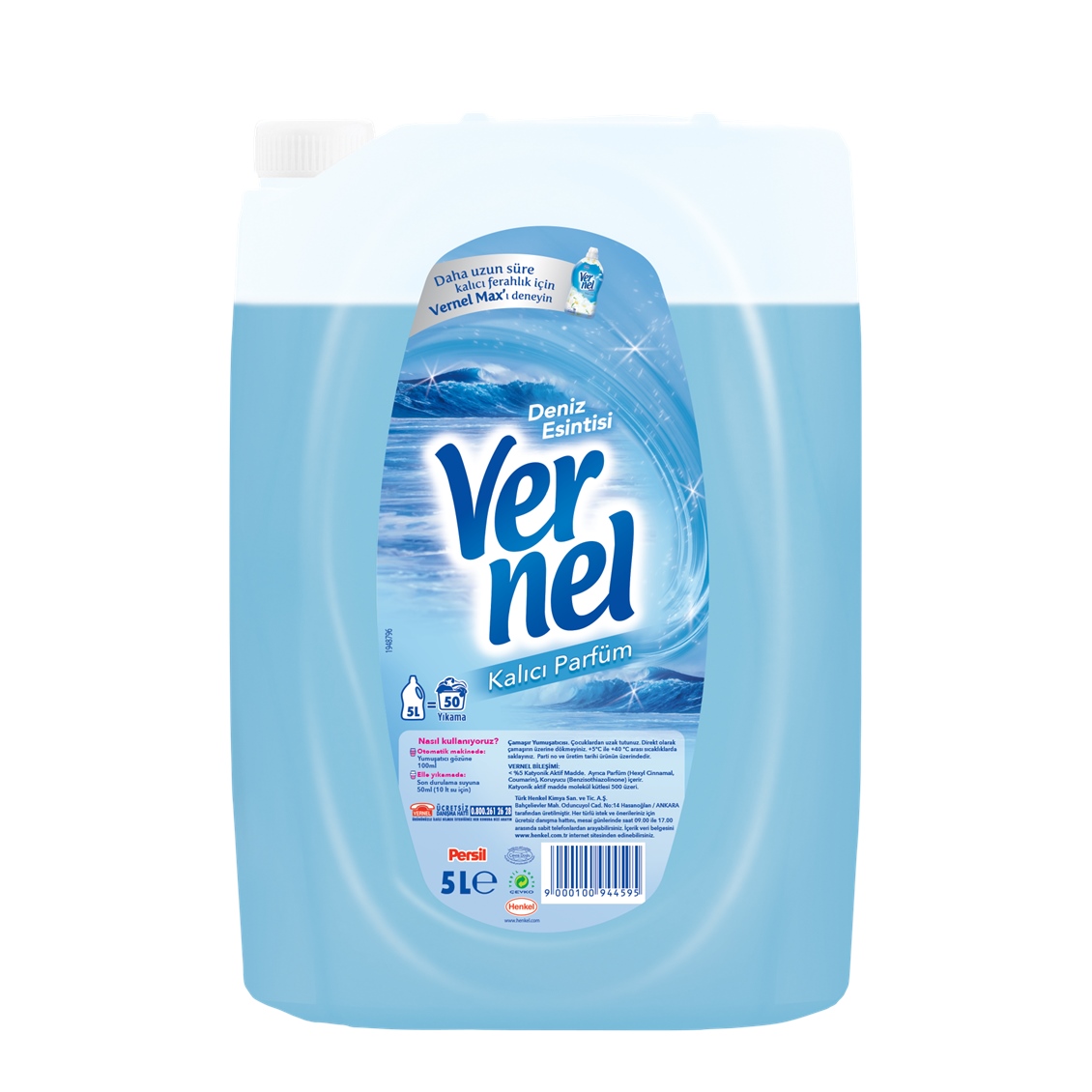 Vernel Deniz Esintisi Yumuşatıcı 5000 ml