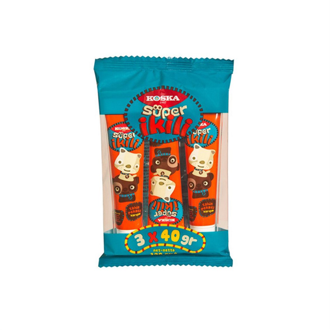 Koska Tahin-Pekmez Süper İkili 3x120 Gr