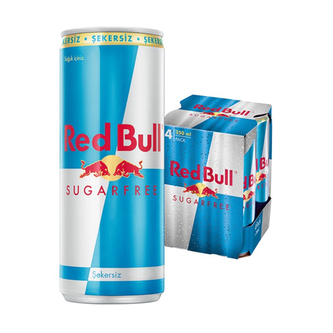 Red Bull Şekersiz 4x250 ml
