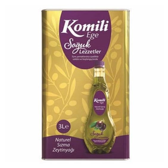 Komili Ege Sızma Zeytinyağı 3Lt