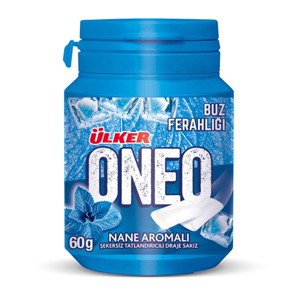 Ülker Oneo Nane Aromalı Şişe Sakız 60 Gr