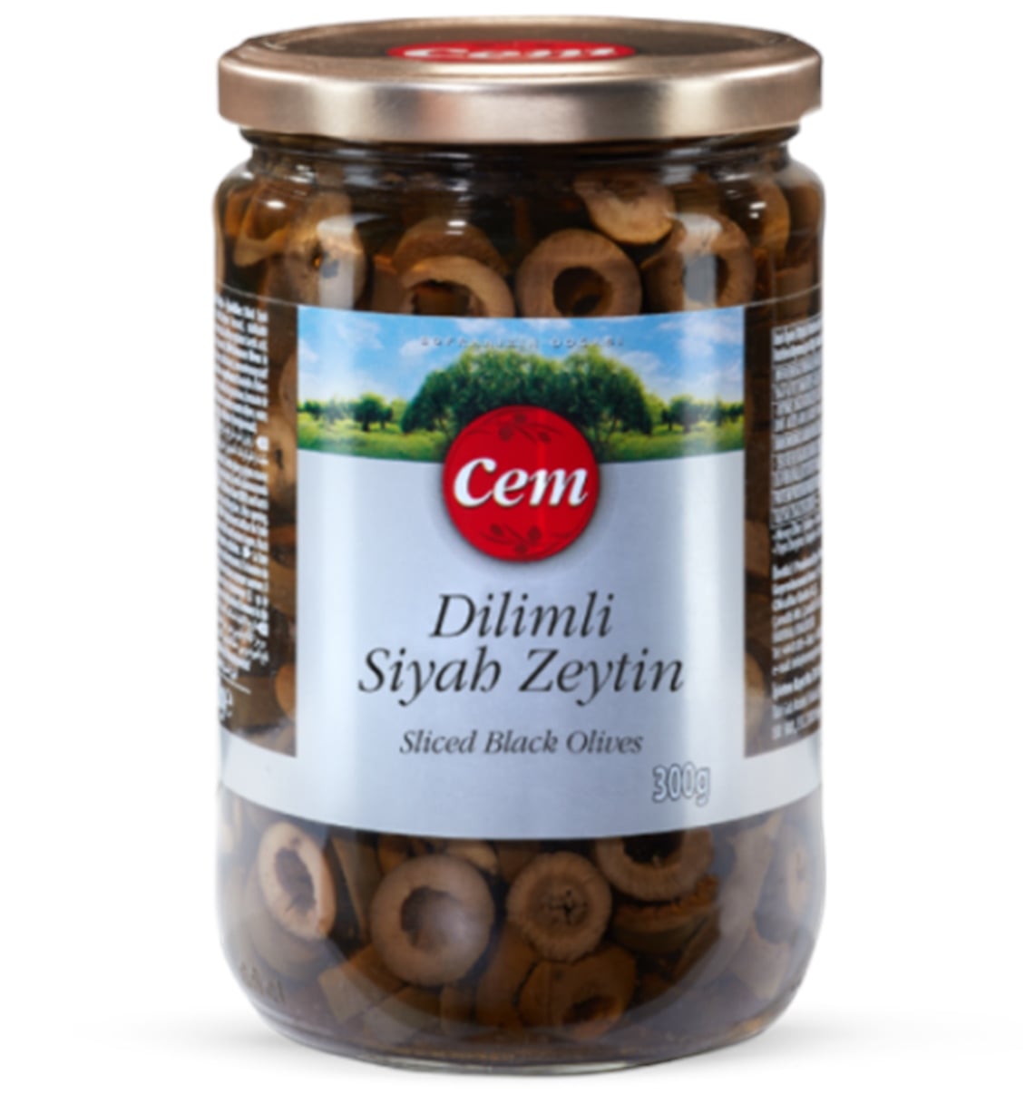  CEM DILIMLI SIYAH  ZEYTIN 300 GR 