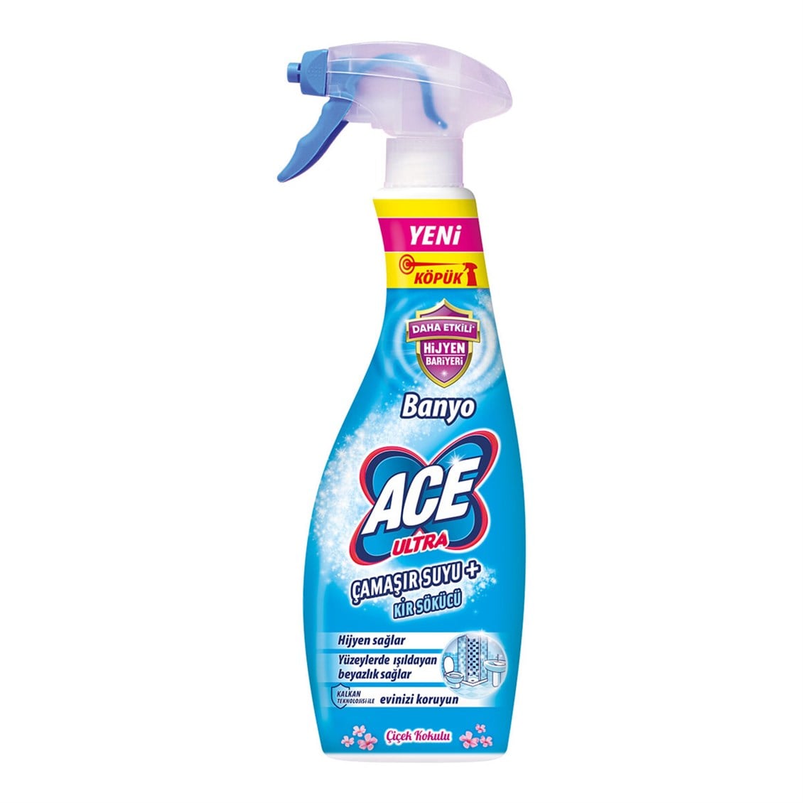 Ace Ultra Köpük Banyo Temizleyici Çiçek 700 ml