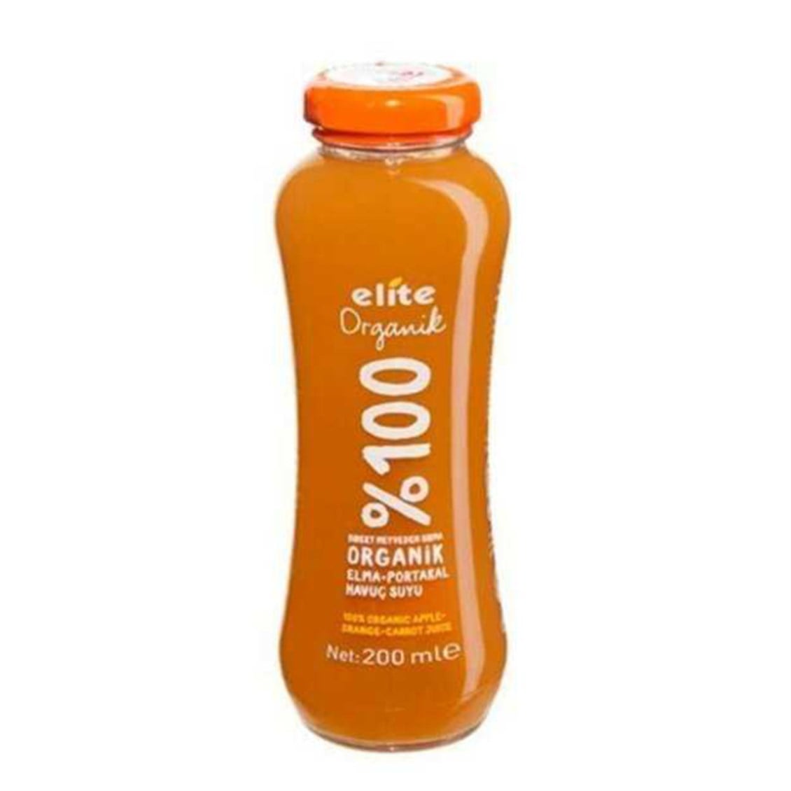 Elite Organik Elma-portakal-havuc Suyu 200 ml