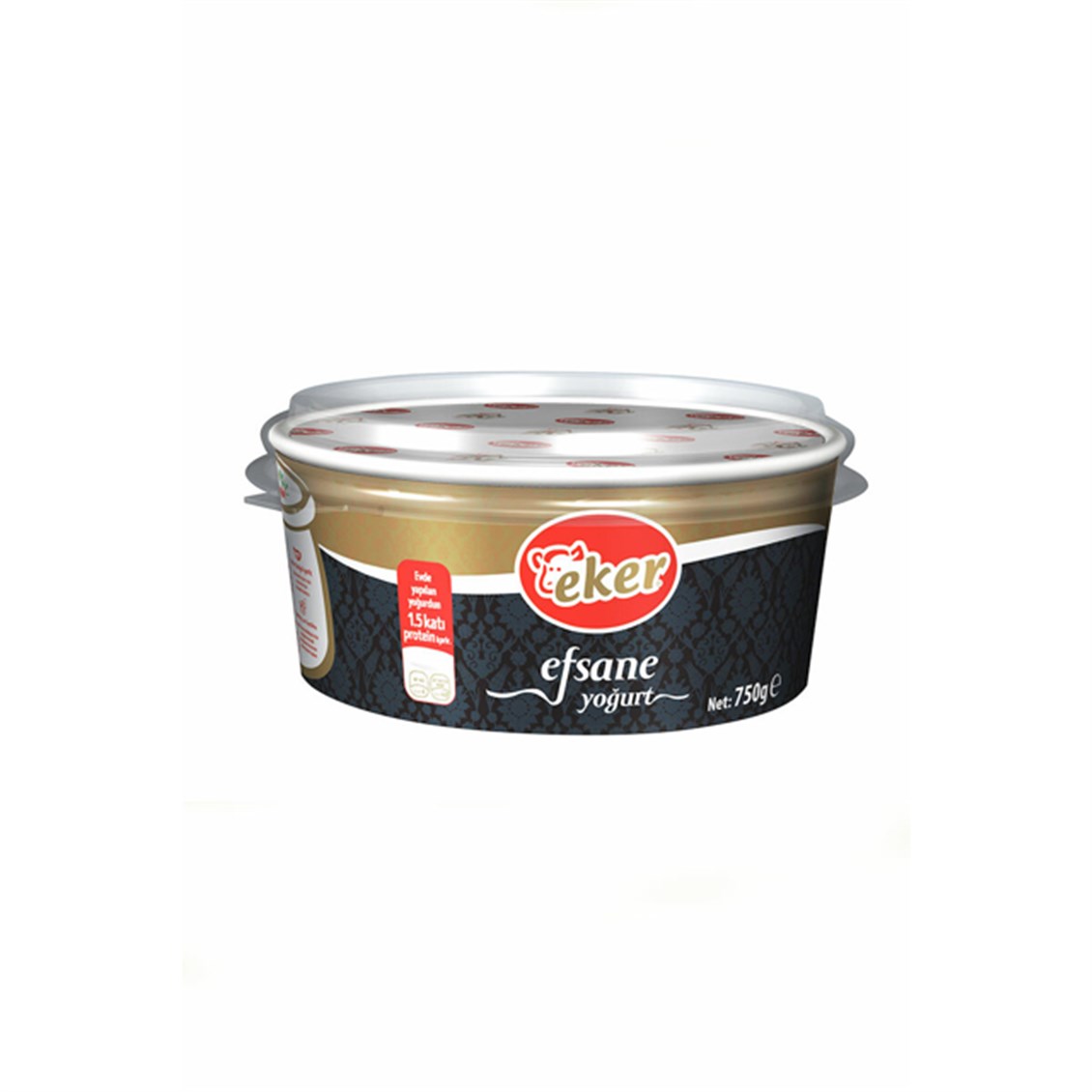 Eker Efsane Kaymaksız Tam Yağlı Yoğurt 750 Gr