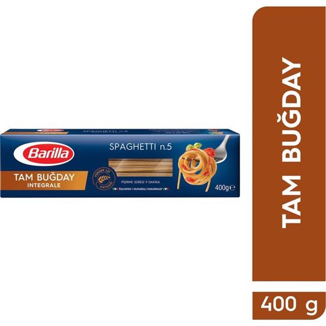 Barilla Tam Buğday Spagetti 400 Gr