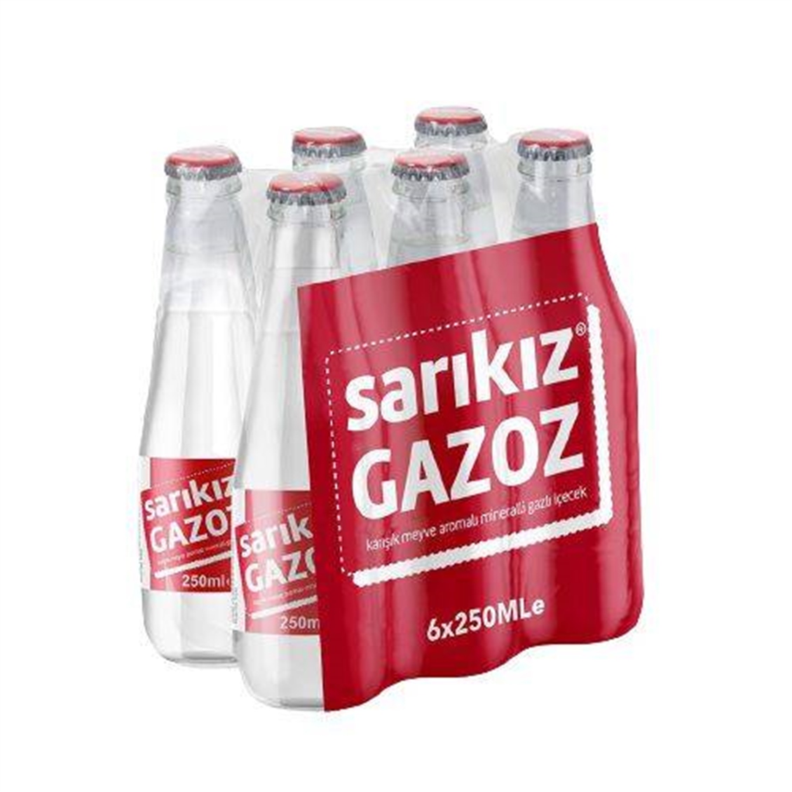  SARIKIZ GAZOZ 6*250 ML 