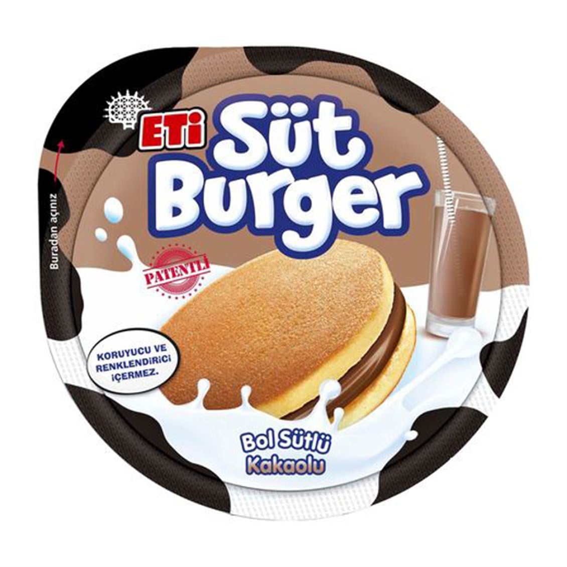 Eti Kakaolu Süt Burger 35 Gr