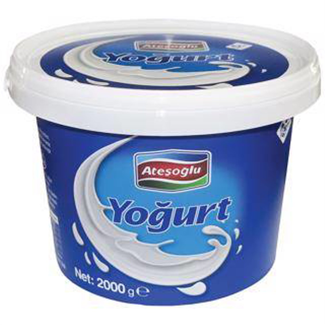 Ateşoğlu Tam Yağlı Homojenize Yoğurt 2000 Gr