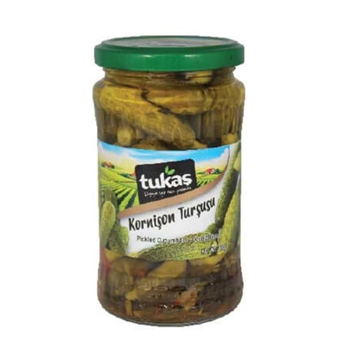 Tukaş Kornişon Turşu 650 Gr No:2