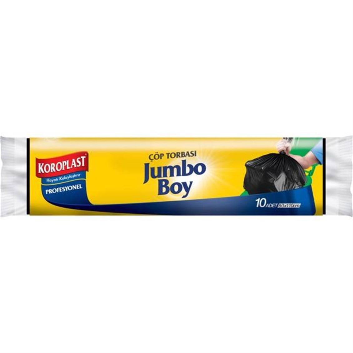 Koroplast Prof Jumbo Çöp Torbası 10'lu